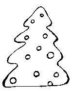 Malvorlage Tannenbaum