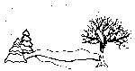 Malvorlage Winter Dorf