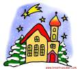 winterliche Kirche