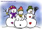 Schneemann-Post