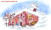 Winter- wichtel- Haus