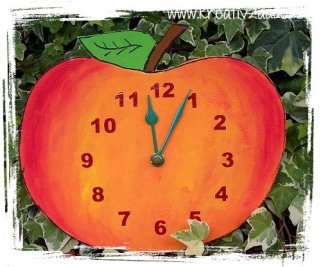 uhr apfel