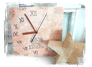 kupfer uhr basteln
